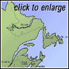 Map of Grand Falls Newfoundland & Labrador, Click Here for Larger Image