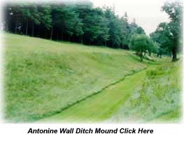 Click for story on Antonine Wall Ditch Mound