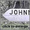 Sign pointing to Johnny Armstrong's Grave, Click for Larger Image