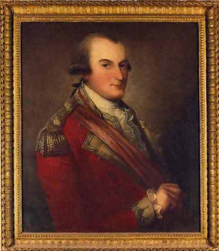 Portrait of Colonel Donald Campbell painted by David Martin