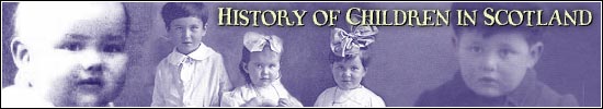 History of Children in Scotland 1200-2000 banner