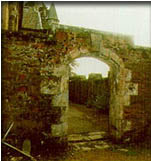 Arch at Dunans Castle