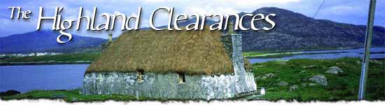 The Highland Clearances Banner