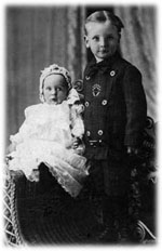 Click to go to larger image of Jack and Minnie Stewart circa 1890