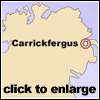 Map of Carrickfergus, Northern Ireland, Click for larger image
