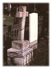 Gravestones in the Loyalist Graveyard, Fredericton, New Brunswick, Canada