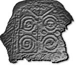 Pictish Stone with engravings