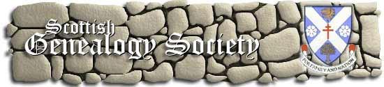 Scottish Genealogical Society banner