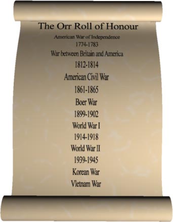 Large Image of Roll of Honour