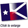 Texas and Scottish Flag, Click for larger image