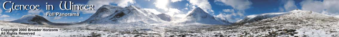 Glencoe in Winter, Broader Horizons Art Prints