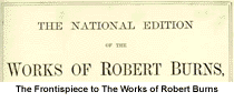 Frontispiece to the Works of Robert Burns